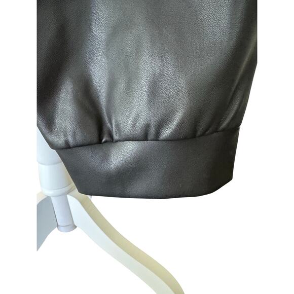 Wolford Black Vegan Leather Trousers with Pockets MSRP $425.00 - Picture 7 of 9